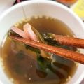 たかともしゃん's cooksnap of when they made 海藻盛りだくさんスープ★お湯入れるだけ★.