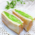 Satoco❋'s cooksnap of when they made ハムとレタスのからしマヨサンドウィッチ♪.