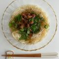 ななクック♪'s cooksnap of when they made めかぶと梅干しで汁までずるずる！そうめん.