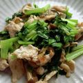TYSK's cooksnap of when they made チンゲン菜と豚肉としめじのオイスター炒め.