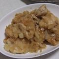 きらり流れ星's cooksnap of when they made むね肉の甘酢オニオンソース.
