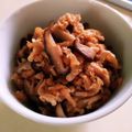 喜八＆Hacchi's cooksnap of when they made ご飯乗せ！常備菜！油揚げと生姜の甘辛煮.