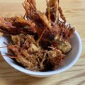 クックKHO0P5☆'s cooksnap of when they made 赤海老の頭のから揚げ：レオン亭.