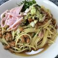 重次郎's cooksnap of when they made 栄養満点！納豆で冷製パスタ.