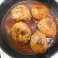 スタイリッシュママ's cooksnap of when they made レトルトハヤシで本格煮込みハンバーグ♪.