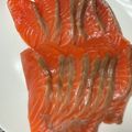 あいあんまみー's cooksnap of when they made ☺簡単燻製♪自家製スモークサーモン☺.