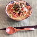 楽しみながら's cooksnap of when they made ◎納豆きゅうりの冷や汁風そうめん◎.