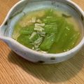 てーぶるすぷーん's cooksnap of when they made ヘビウリ(セイロン瓜)の…甘酢あんかけ.