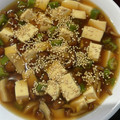 ＭＩ−ＳＡＮ's cooksnap of when they made 株とりなめこ・おくら・豆腐のとろとろ煮.