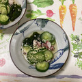 おはなすき's cooksnap of when they made 簡単まろやか‪✿きゅうりとタコの酢の物.