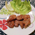 ﾁｲﾁｬﾝﾏﾏ's cooksnap of when they made 厚切り豚ロースの梅ﾀﾞﾚ絡め焼き✴.