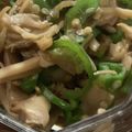 MULA's cooksnap of when they made お弁当に舞茸とピーマン炒め.
