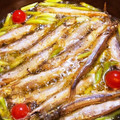 hiromi_ja's cooksnap of when they made ししゃもとよみがえるアヒージョ.