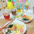 sakuraロゼット's cooksnap of when they made のせ過ぎ具材の冷やし中華.
