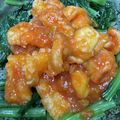 ゆりたんすきすき's cooksnap of when they made 春雨入りエビチリ.