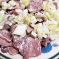 ともいくろ's cooksnap of when they made ☆絶品！おつまみ！ネギ塩ダレ豚タン☆.