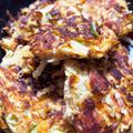 ロミみ's cooksnap of when they made お好み焼き(米粉・おからパウダー).