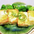 めみたん☆'s cooksnap of when they made 玉子を着たお豆腐❤(豆腐の卵衣焼き).
