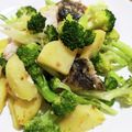 mufuron's cooksnap of when they made ブロッコリーとじゃが芋のコンソメ炒め.