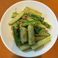 ゆこひな's cooksnap of when they made きゅうりの生姜炒め☆.