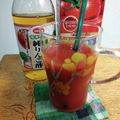 プルンバゴ's cooksnap of when they made リンゴ酢はトマトジュースでね♡.