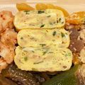 お塩と砂糖's cooksnap of when they made お弁当に★天かすとネギの卵焼き.