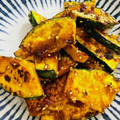 ♪朋♪'s cooksnap of when they made ごま油香る♪簡単！かぼちゃの甘辛焼き.