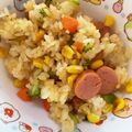 きょうこちゃん。's cooksnap of when they made ☆にんにくバター醤油チャーハン☆.