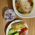 ☆あさ's cooksnap of when they made ゆかりの最後の塩が多い部分はおかかで♬.