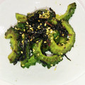 クックZD0Y8X☆'s cooksnap of when they made ゴーヤと塩こんぶのゴマ油炒め.