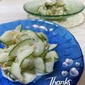 オウジリリノエ's cooksnap of when they made キュウリの梅マヨ和え.