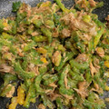 ポメちょん's cooksnap of when they made 妊娠、授乳に！ゴーヤのつくだ煮.