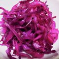 boris1973's cooksnap of when they made 紫キャベツラペ.