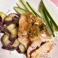 ぽちゃすけ's cooksnap of when they made なす☆豚ロース冷しゃぶ（よだれ鶏のたれ）.