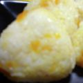 ちくわ君's cooksnap of when they made 刻みたくあんのおにぎり ☆ハチクロ☆.