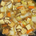 y_u♡'s cooksnap of when they made 時短♪たっぷり白菜と厚揚げの旨煮.