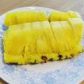 honey♡ハニ's cooksnap of when they made 美味しくなる♡パイナップルの切り方.