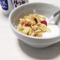 ぱふ's cooksnap of when they made 朝食に♪カスピ海ヨーグルトにグラノーラ☆.