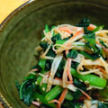 ちーまぐ's cooksnap of when they made 小松菜とかにかまのごま和え.