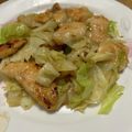 ☆aksmam☆'s cooksnap of when they made 春キャベツとささみの味噌バター炒め.