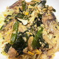 kona8's cooksnap of when they made サバとほうれん草の卵とじ丼.