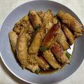 柴犬のお顔☆'s cooksnap of when they made ごま油香る♫人参とジャガイモの肉巻き♡.