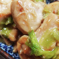 fm04's cooksnap of when they made 簡単美味しい！レタスと鶏むね肉のマヨ炒め.