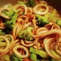 猫村 neco's cooksnap of when they made イカとブロッコリーのバター醤油炒め.