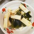 なーなちゃん's cooksnap of when they made 秒速！長芋一品☆長芋とわかめの中華サラダ.