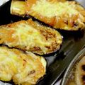 ˚♡'s cooksnap of when they made ナスのとろける味噌チーズ焼き.