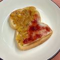 島子☆'s cooksnap of when they made ♫ オリーブオイルジャムトースト ♫.