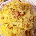 тakuмasa✩。's cooksnap of when they made 5分で簡単朝食！ソーセージ炒飯.