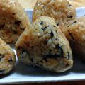 ちくわ君's cooksnap of when they made ひじき煮のおにぎり.