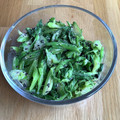 ミルミルNZ's cooksnap of when they made かんたん☆セロリ葉っぱごとゴママヨ和え♪.